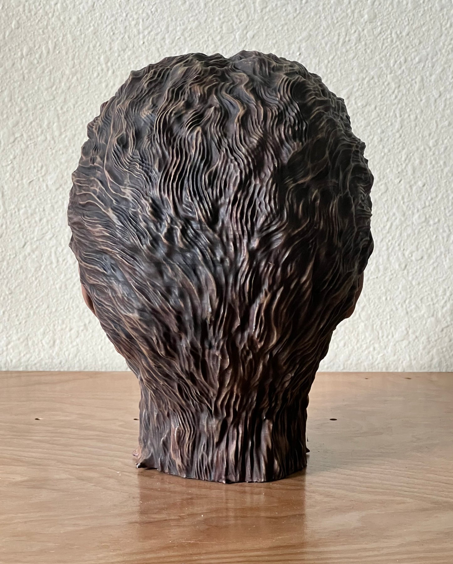 Hand-painted Classic Wolfman head-horror decor