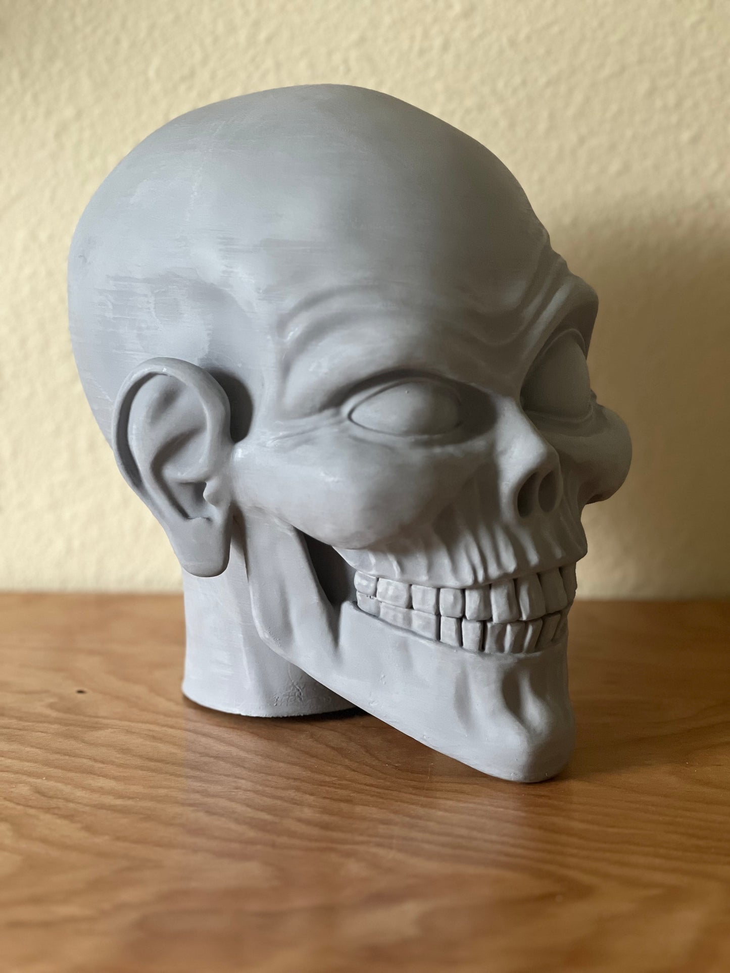 8” DIY Hatbox Ghost inspired prop head