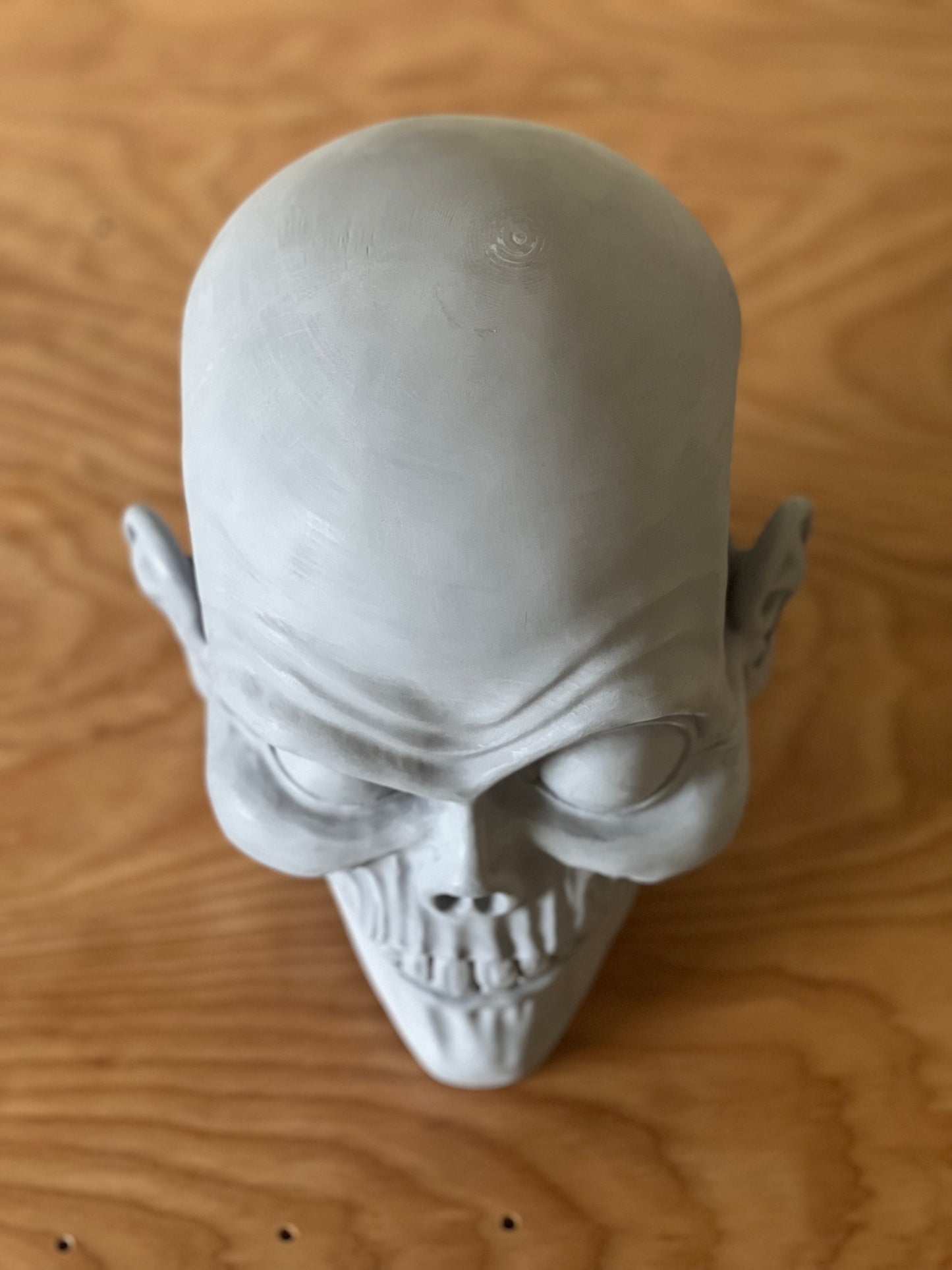 8” DIY Hatbox Ghost inspired prop head