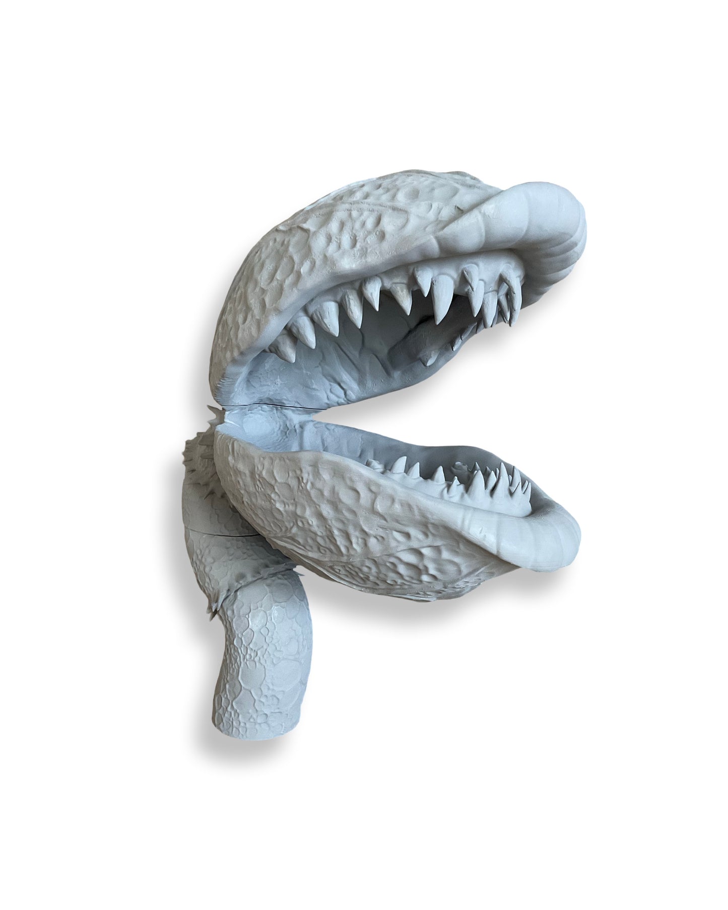 19” DIY Man eating plant statue-spooky decor