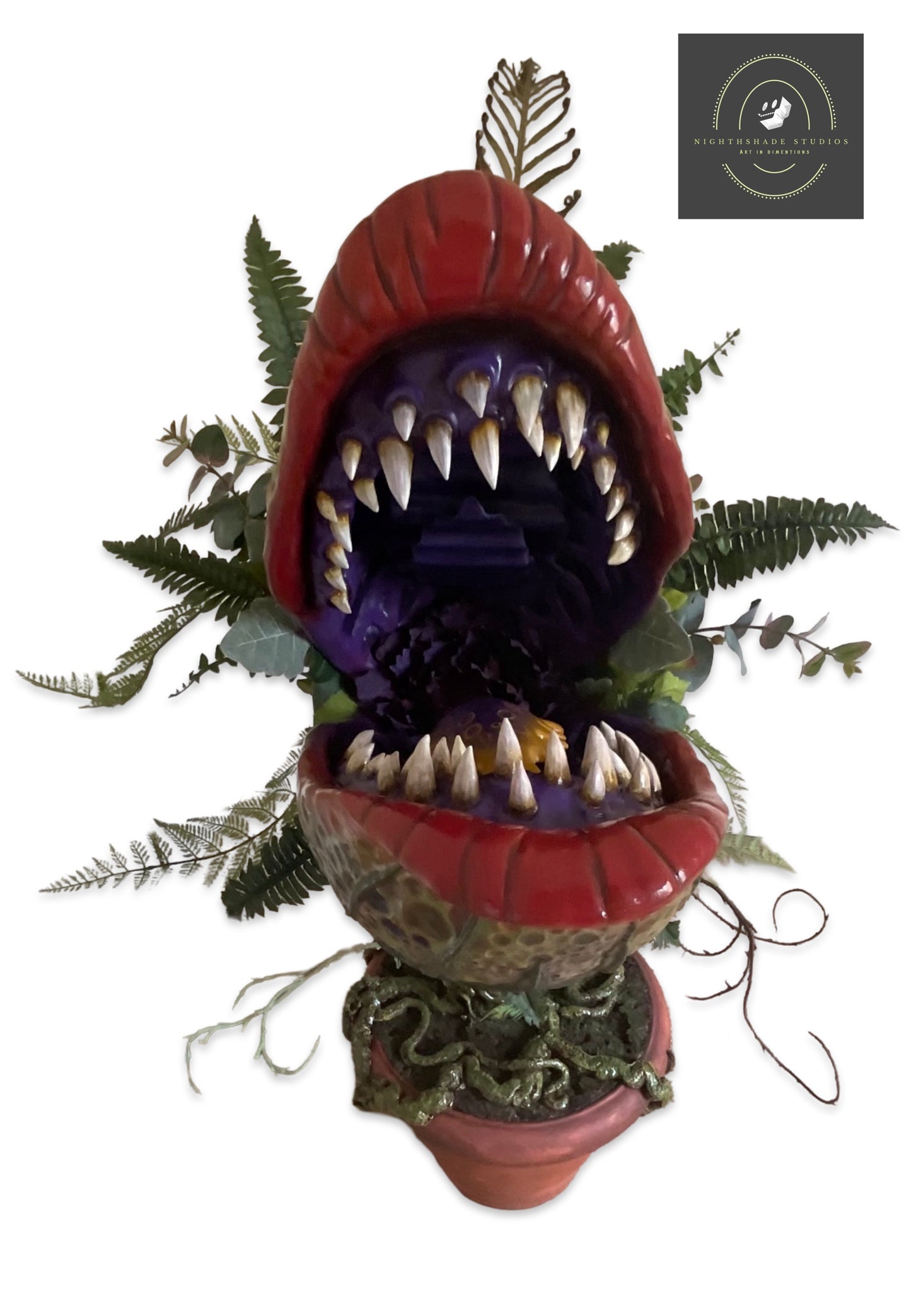 3’9” Man Eating Plant prop Audrey II inspired