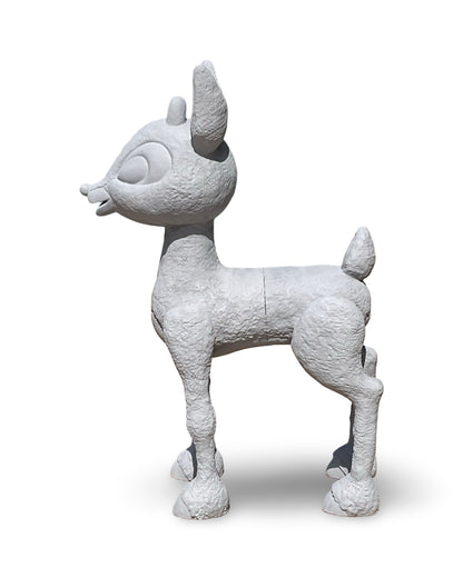 20¾″ Diy Paintable Red-Nosed Reindeer Prop