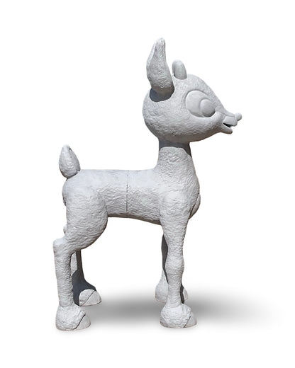20¾″ Diy Paintable Red-Nosed Reindeer Prop