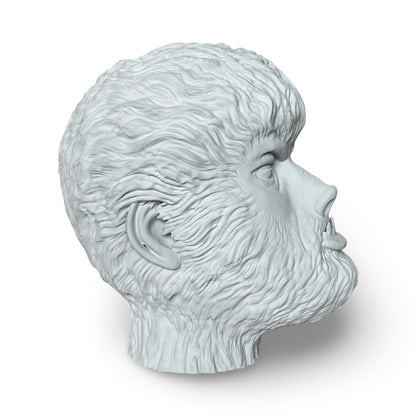 9.5" DIY Paintable Wolfman Prop Head