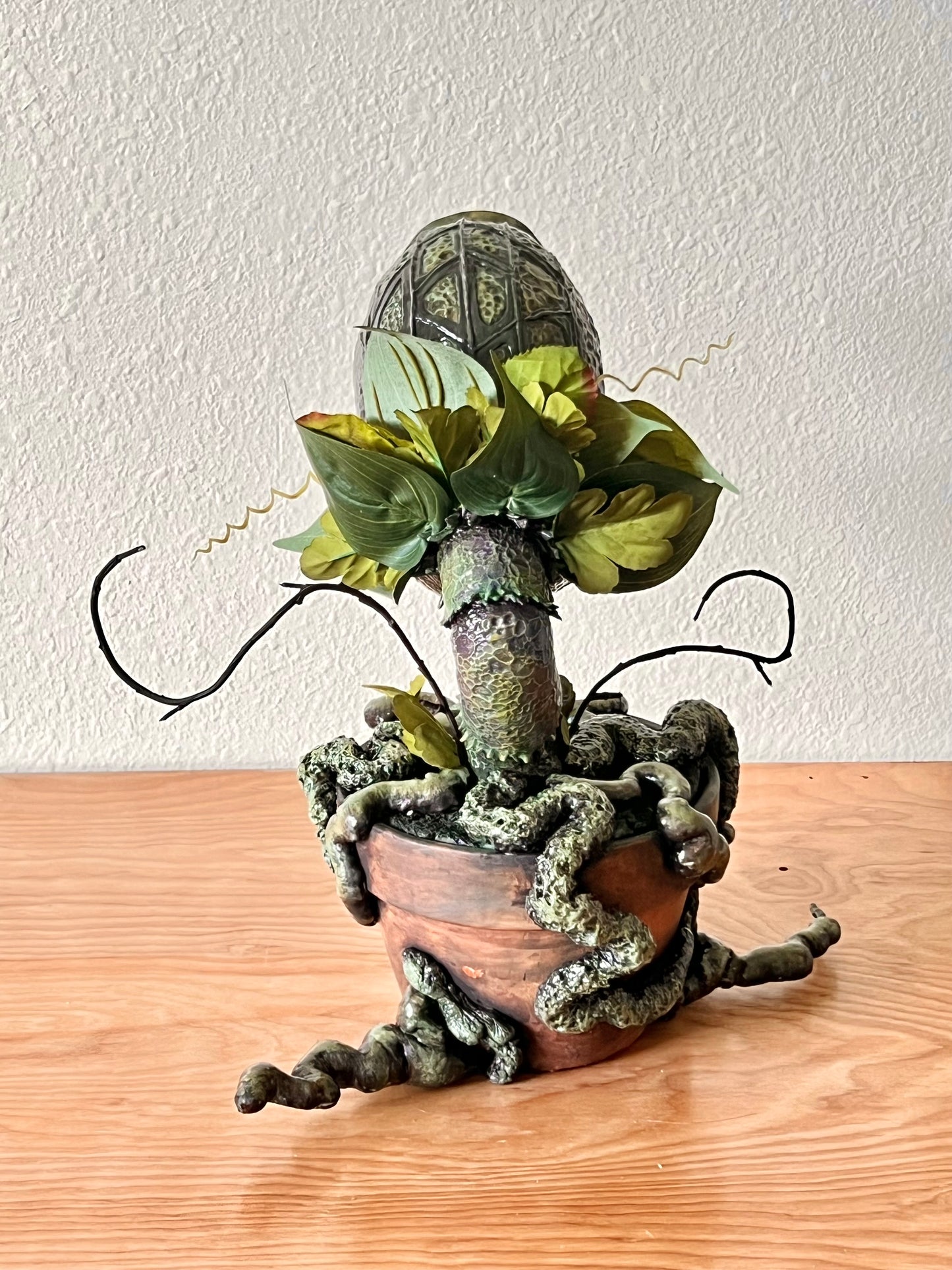 Man eating plant Halloween prop