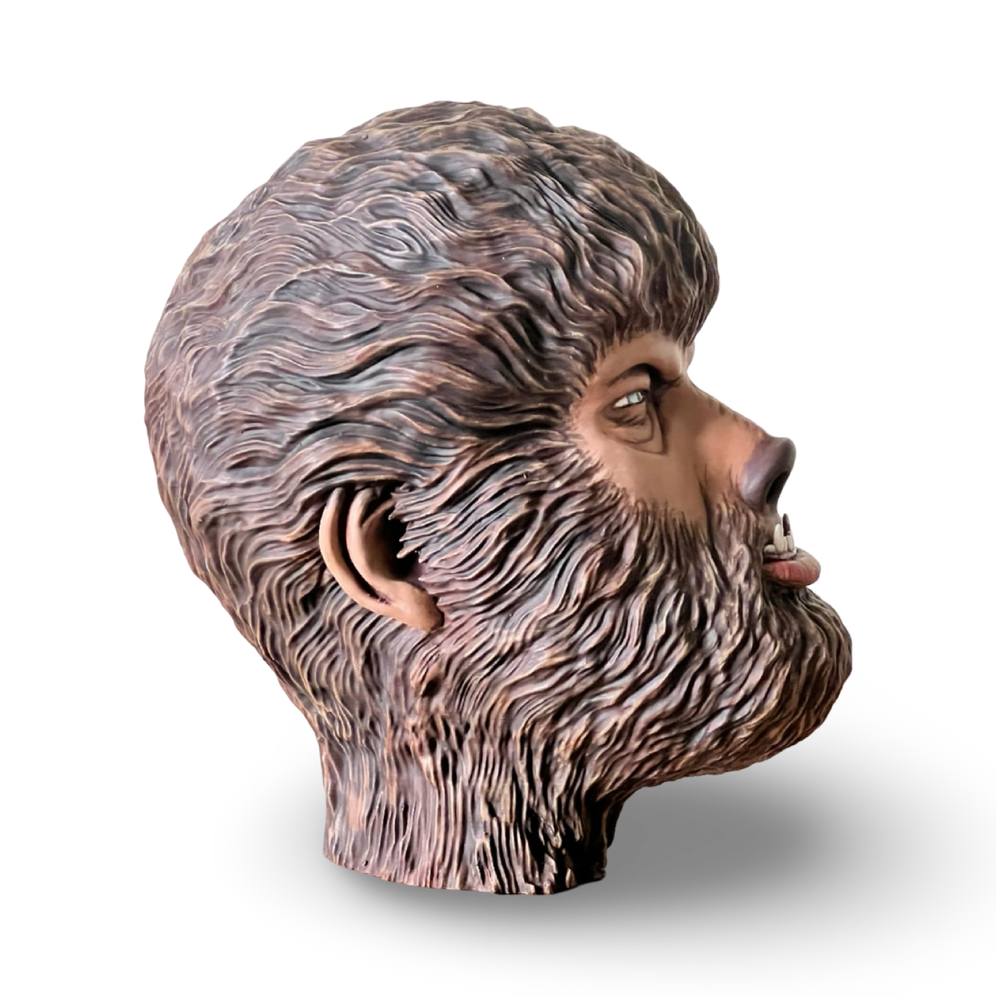 Hand-painted Wolfman Prop Head