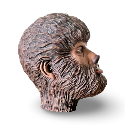 Hand-painted Wolfman Prop Head