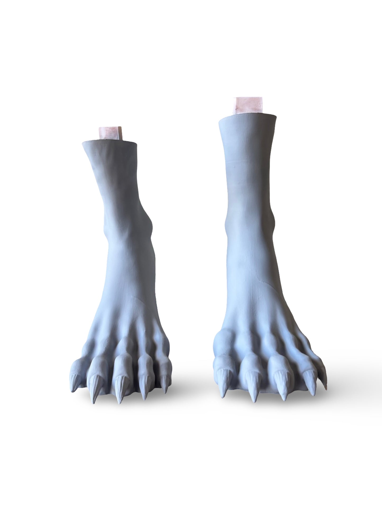 DIY Life Size Paintable Horror Prop Feet