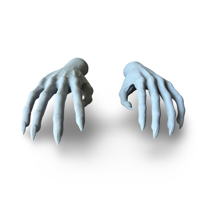 DIY Life Size Paintable Horror Prop Hands
