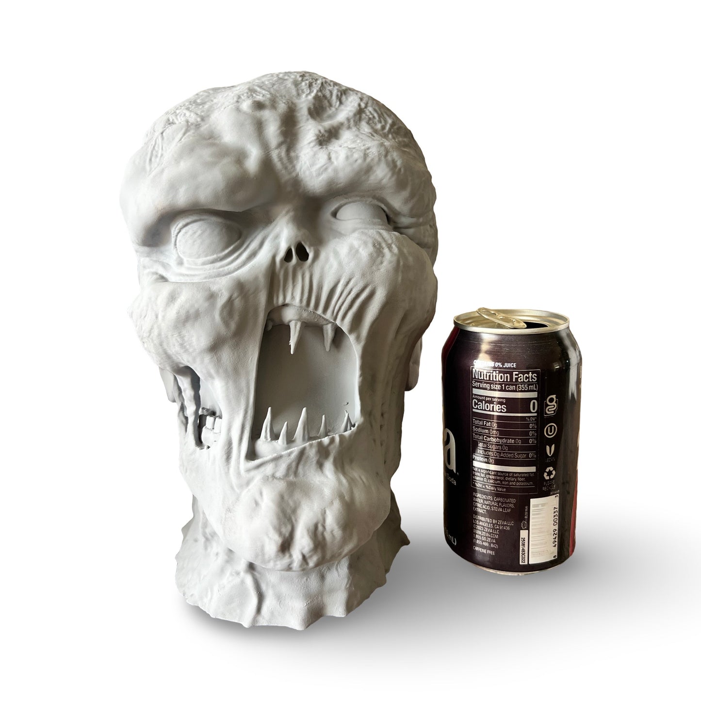 The Screaming Ghoul DIY Prop Head