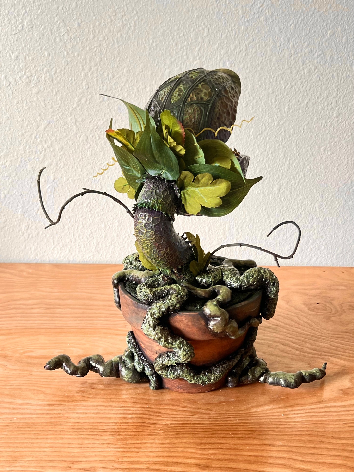 Man eating plant Halloween prop