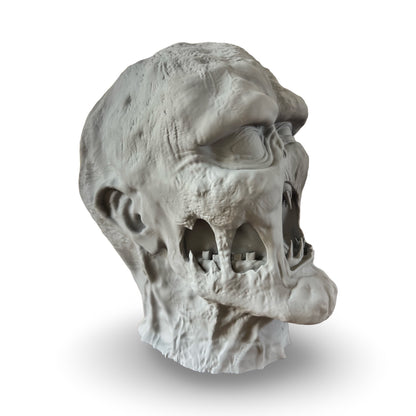The Screaming Ghoul DIY Prop Head