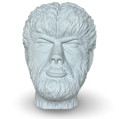 9.5" DIY Paintable Wolfman Prop Head