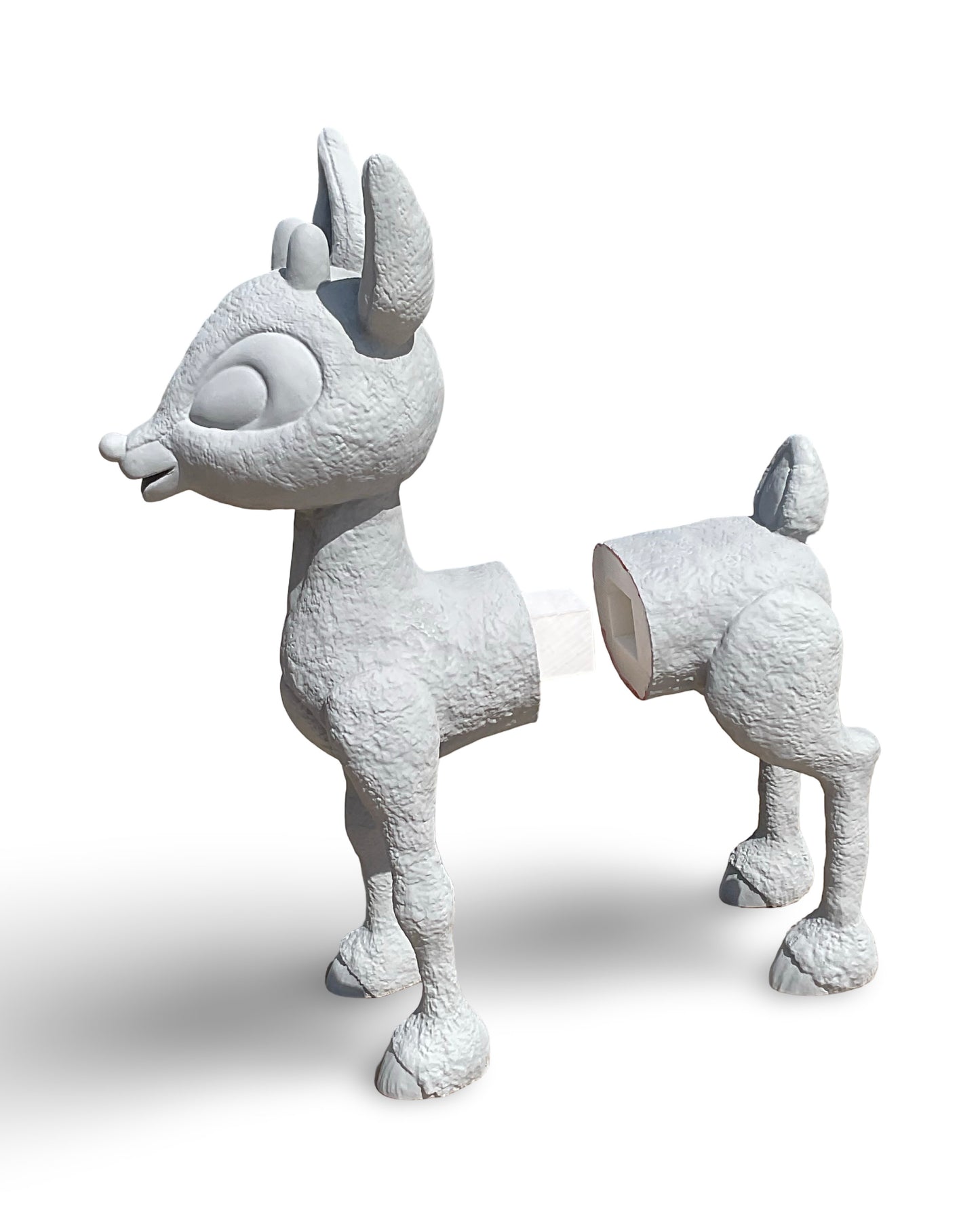 20¾″ Diy Paintable Red-Nosed Reindeer Prop