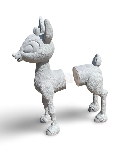 20¾″ Diy Paintable Red-Nosed Reindeer Prop