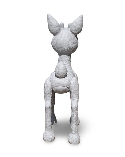 20¾″ Diy Paintable Red-Nosed Reindeer Prop