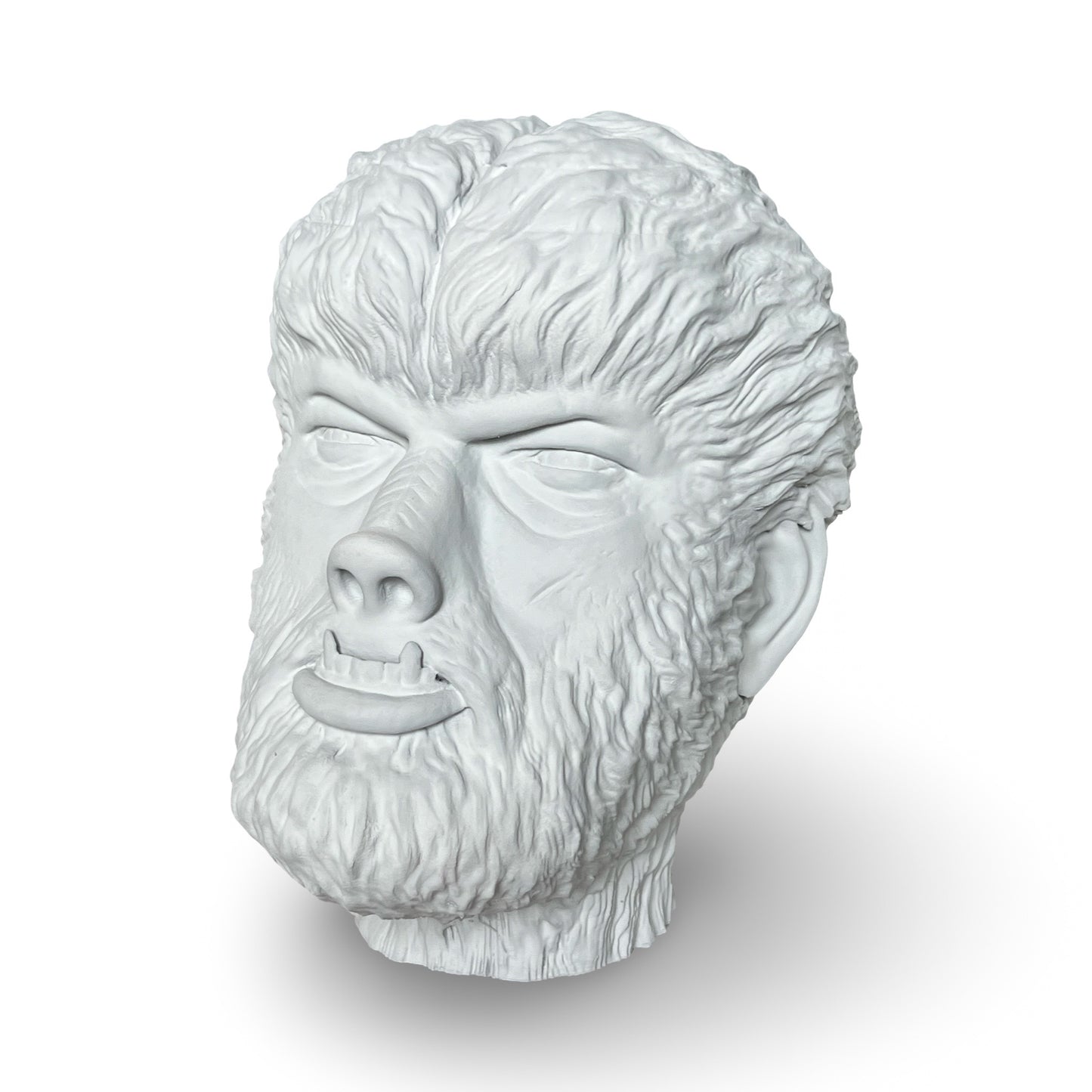 9.5" DIY Paintable Wolfman Prop Head