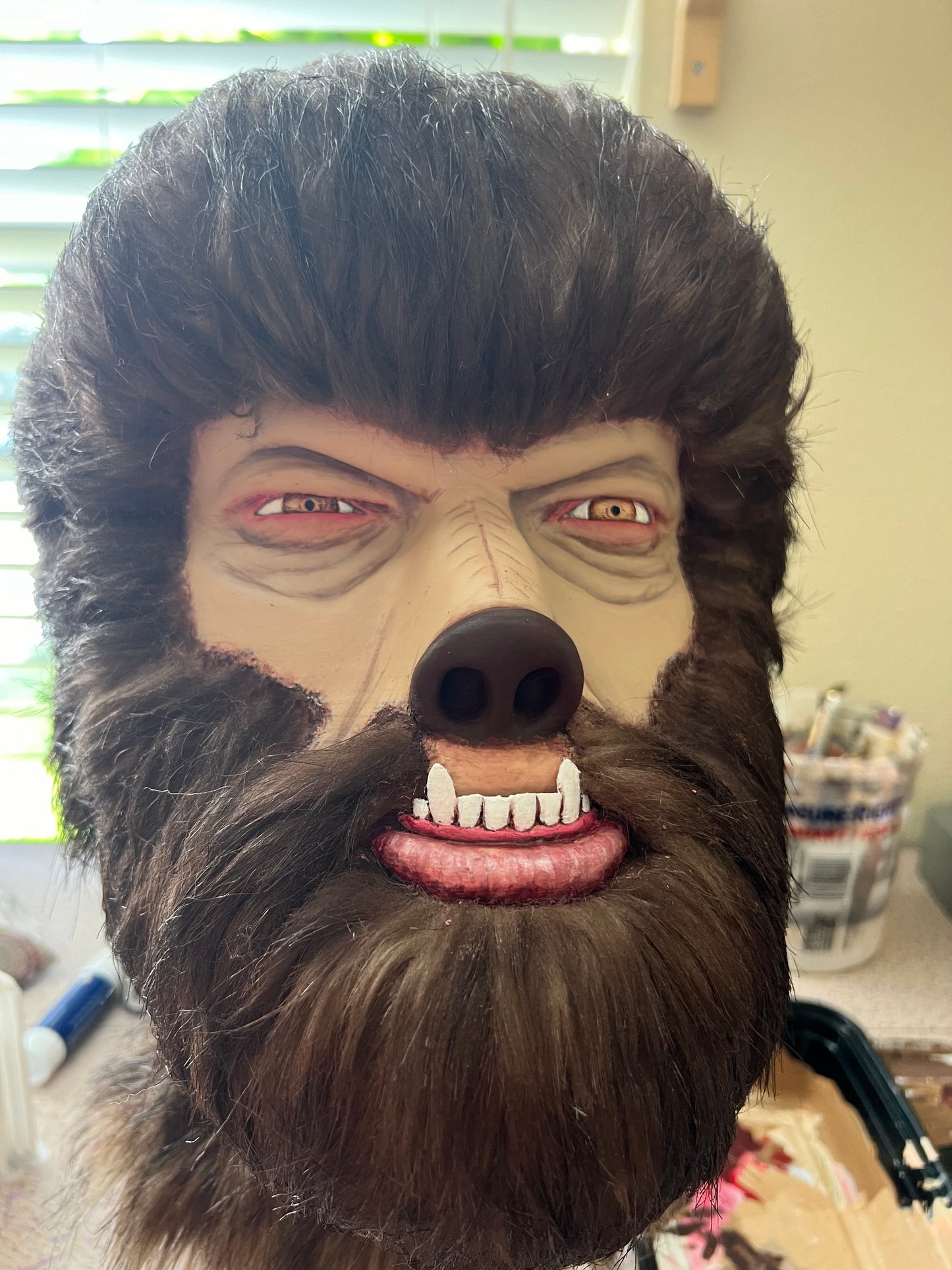 Life Size Classic Wolfman Prop