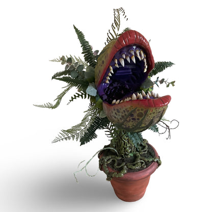 12” Diy Paintable Man-Eating Plant Prop