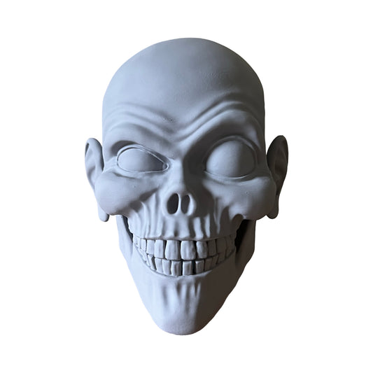 8” Diy Paintable Prop Skull Head